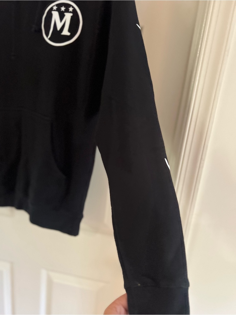 Murlarkey Logo Hoodie Independent Trading Company Black Pullover Size small - Picture 5 of 11